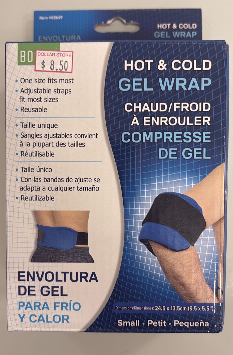 Hot &amp; cold gel wrap