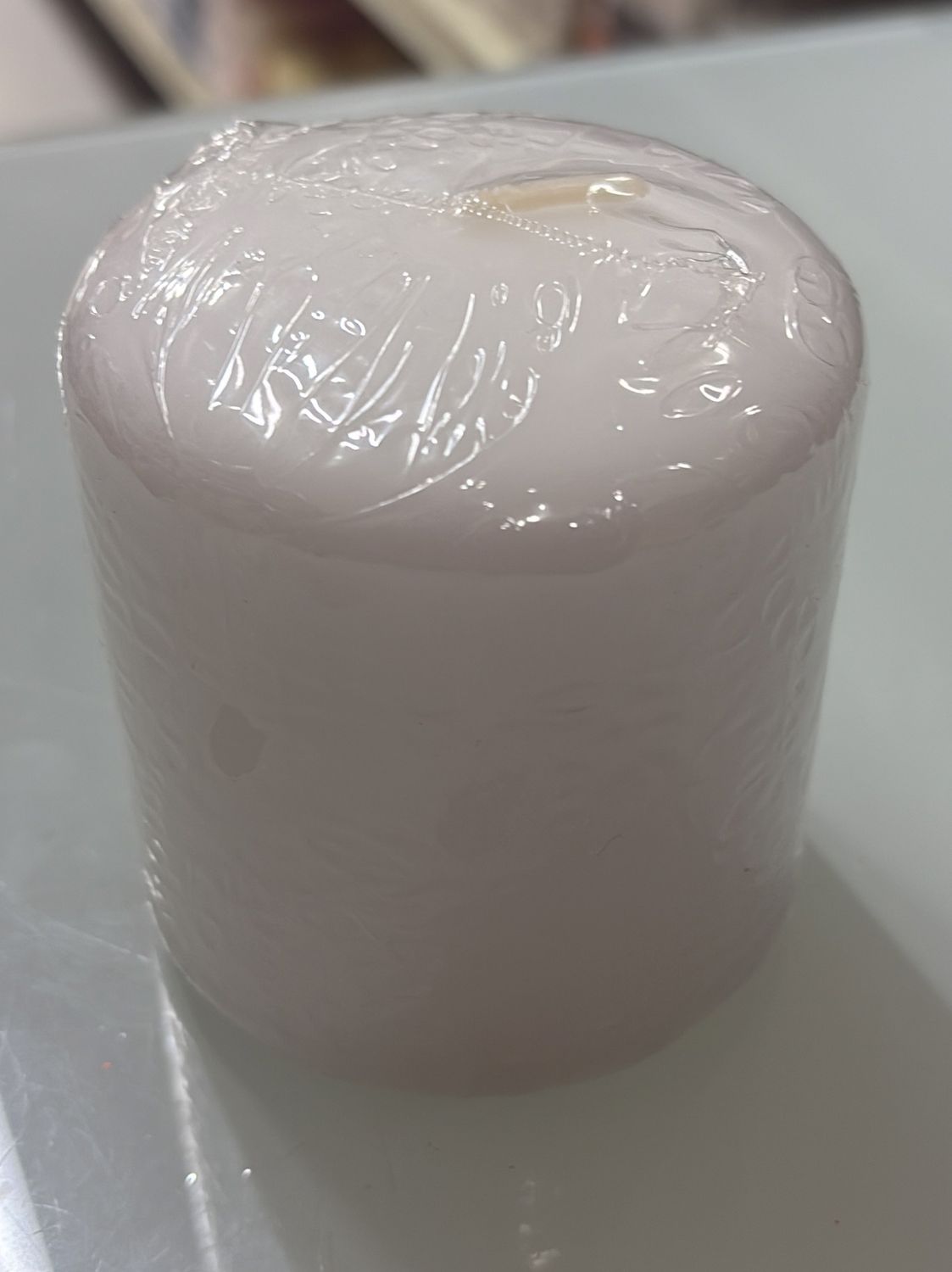 Radiance: 3&quot; Unscented Pillar Candle