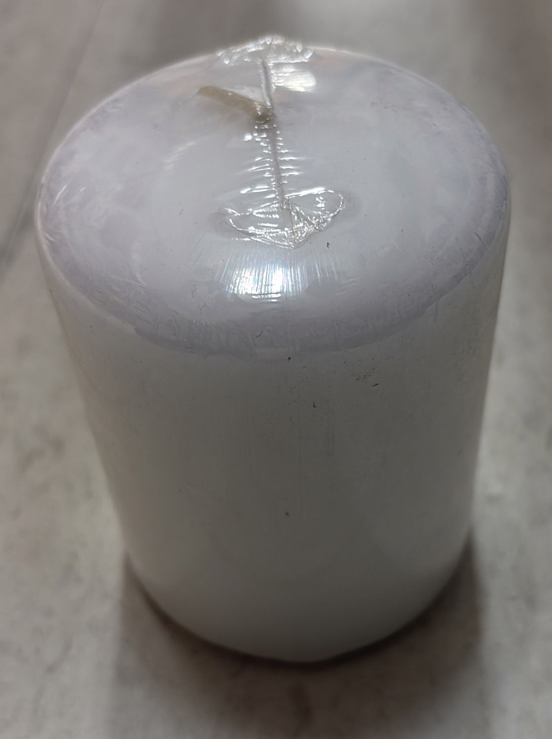 Radiance: 2.75x3.6&quot; Unscented Pillar Candle