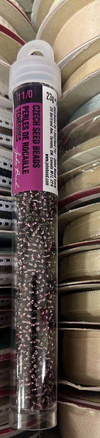 11/0 Czech Seed Beads (66443975V S/L Purple)