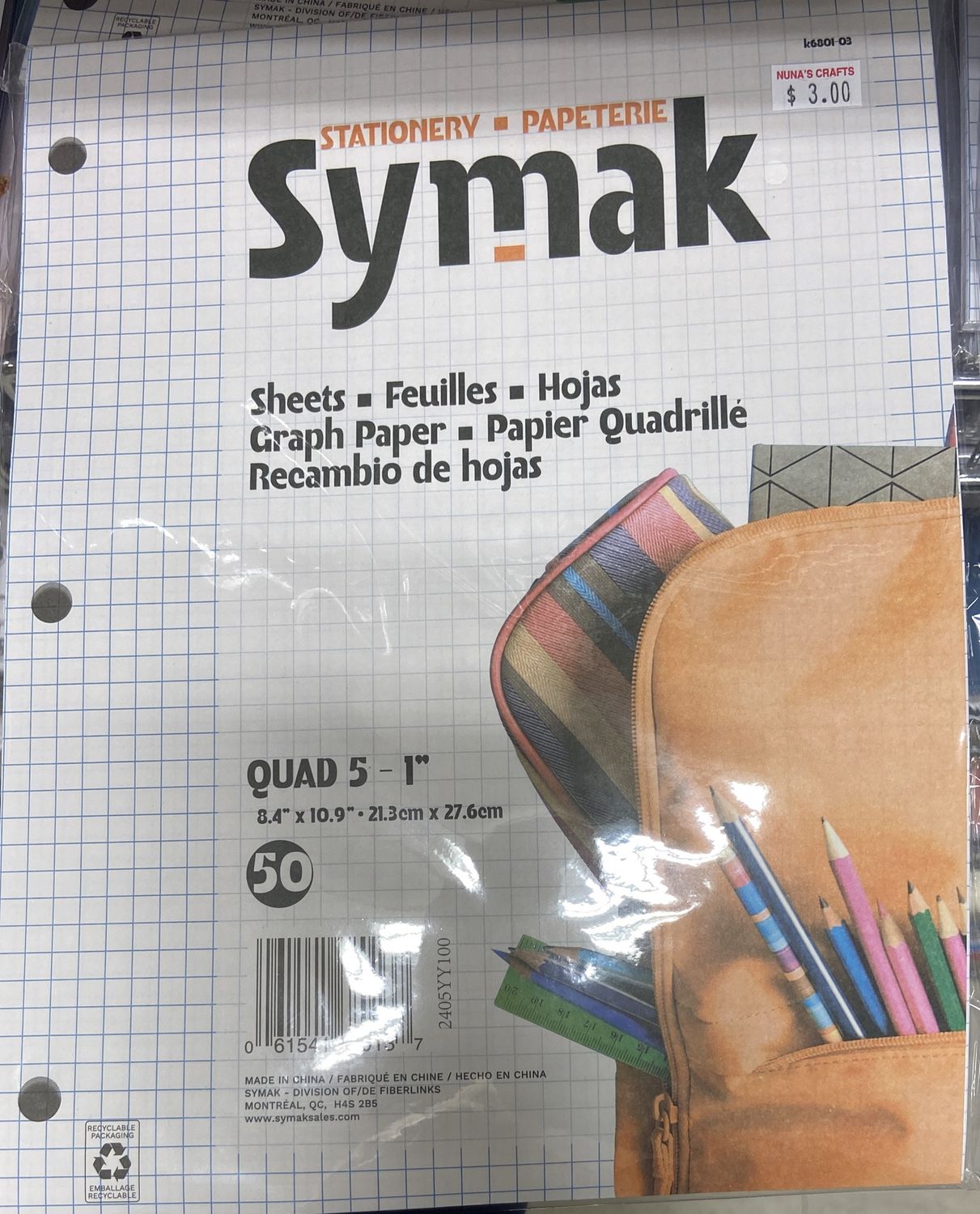 Symak: 50x Graph Paper Sheets