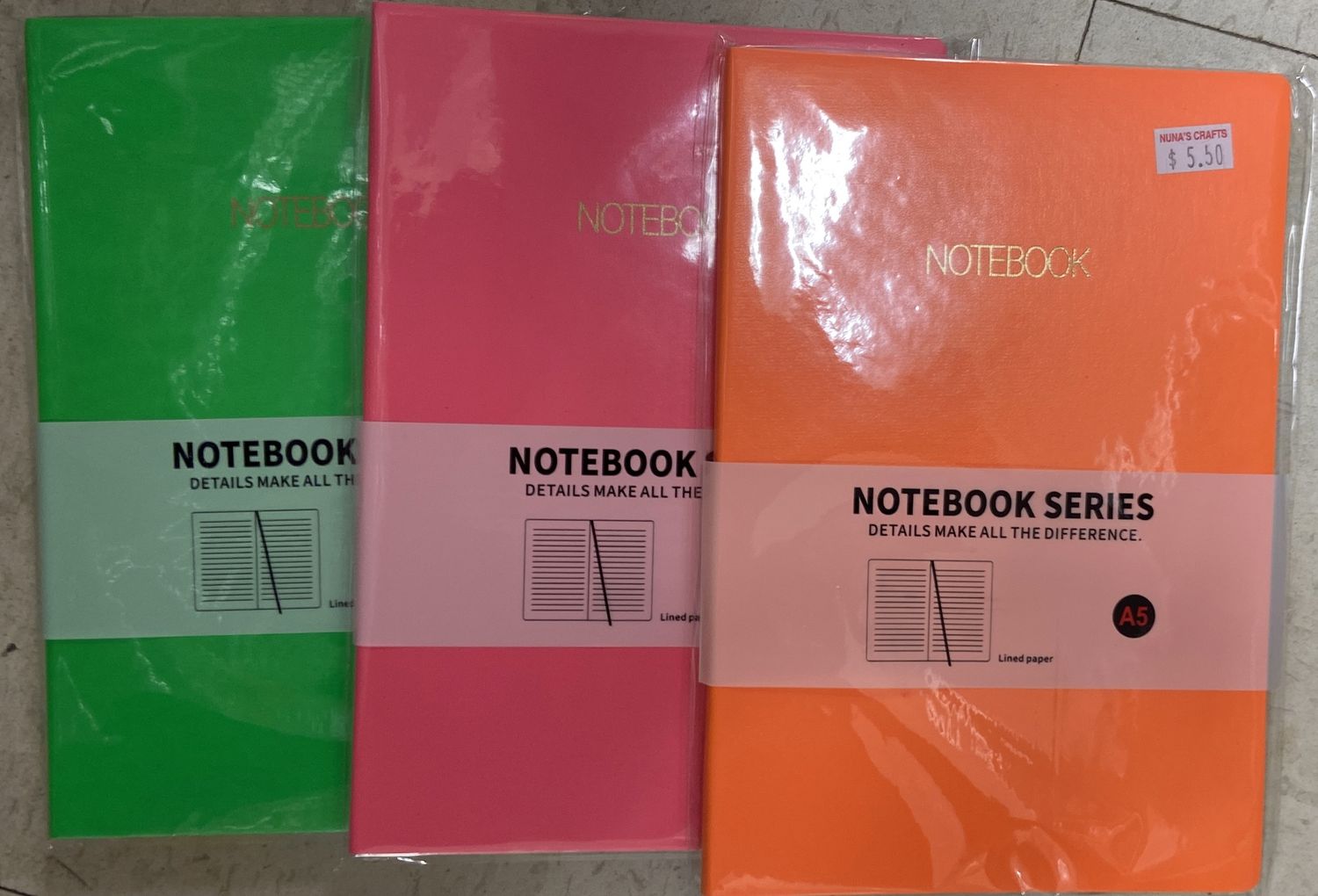 CTG: Neon Notebook Series