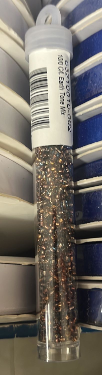 10/0 Czech Seed Beads (63210010-002 Earth Tone Mix) 