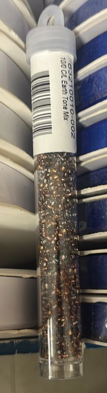 10/0 Czech Seed Beads (63210010-002 Earth Tone Mix) 