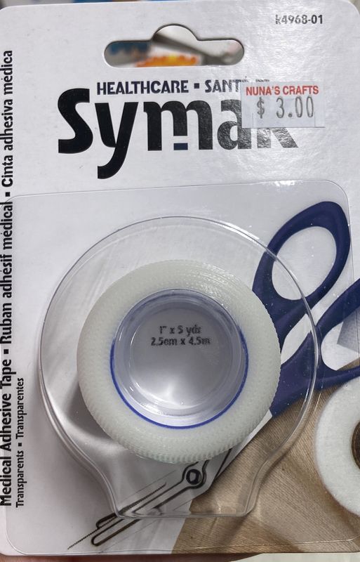 Symak: 1&quot; x 5yds Medical Adhesive Tape