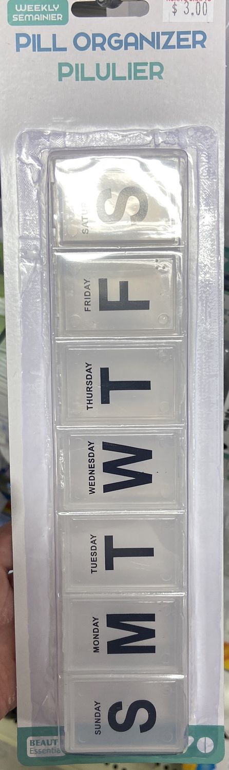 Beauty Essential: Large Pill Organizer