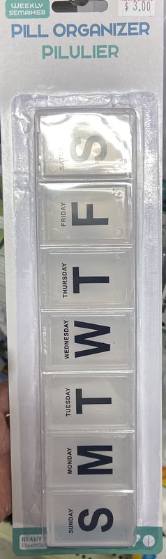 Beauty Essential: Large Pill Organizer