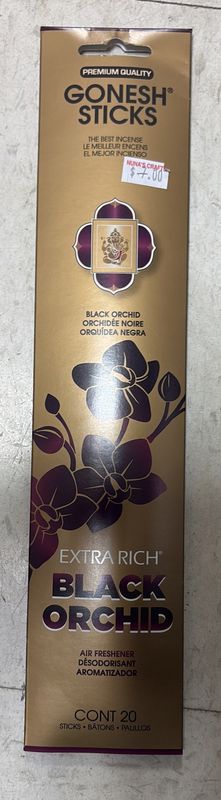 Gonesh sticks balck orchid 20 cont