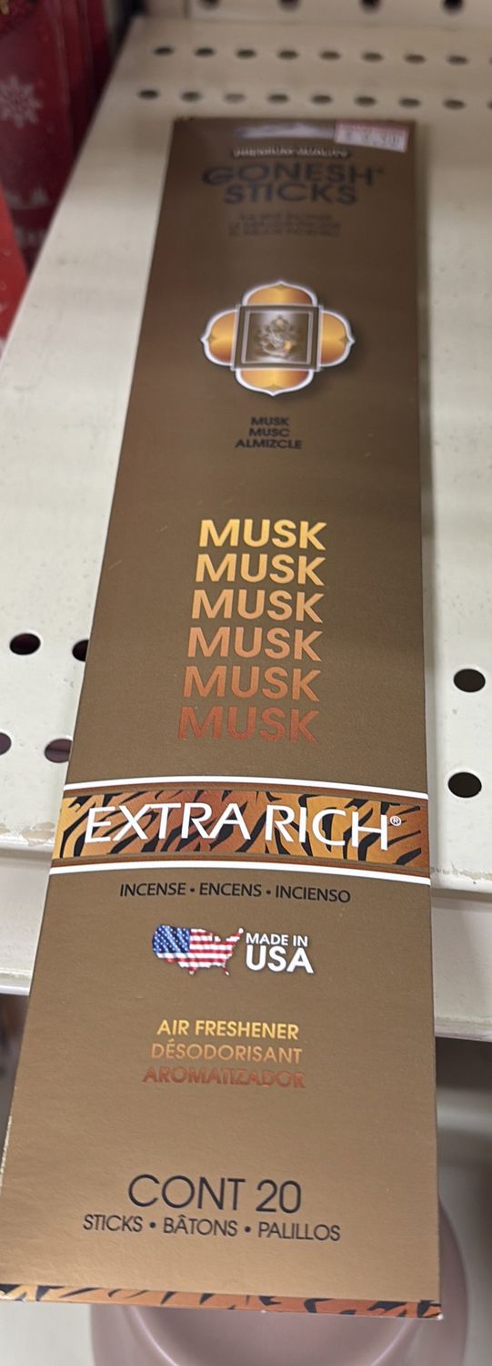 Gonesh sticks Musk cont 20