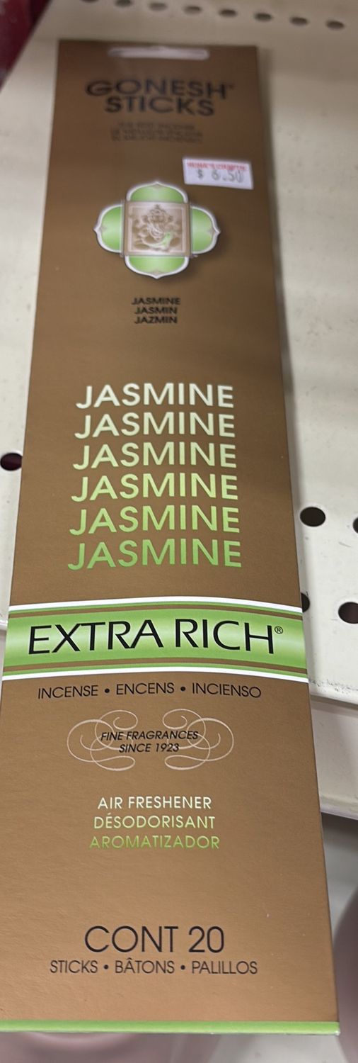 Gonesh sticks jasmine cont 20