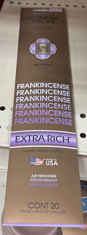 Gonesh sticks frankincense