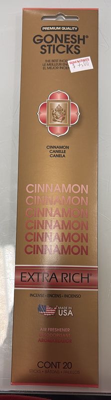 Gonesh sticks cinnamon