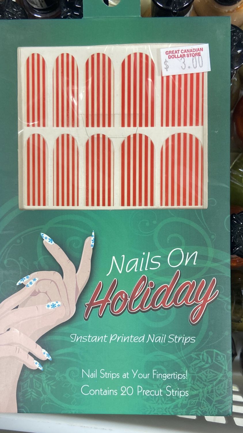 Nails On Holiday Nail Strips