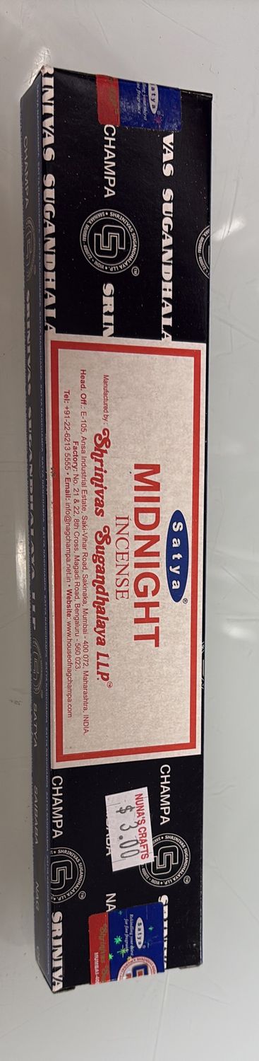 Satya midnight incense