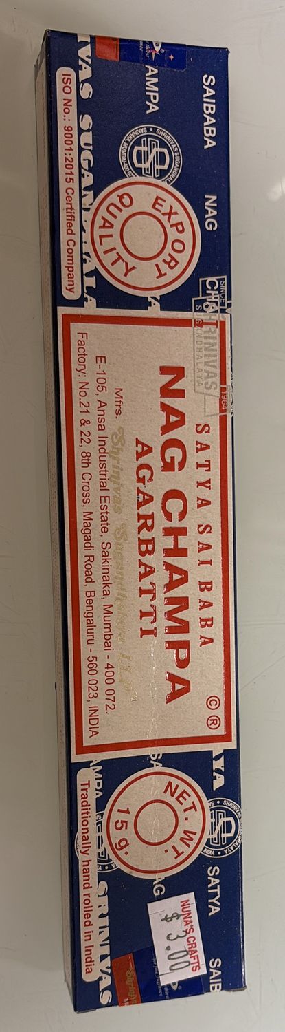 Satya nag champa agarbatti