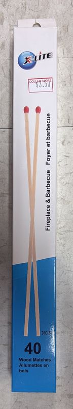 X-Lite 40 wood matches fireplace