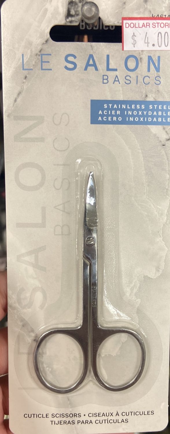 LeSalon: Stainless Steel Cuticle Scissors