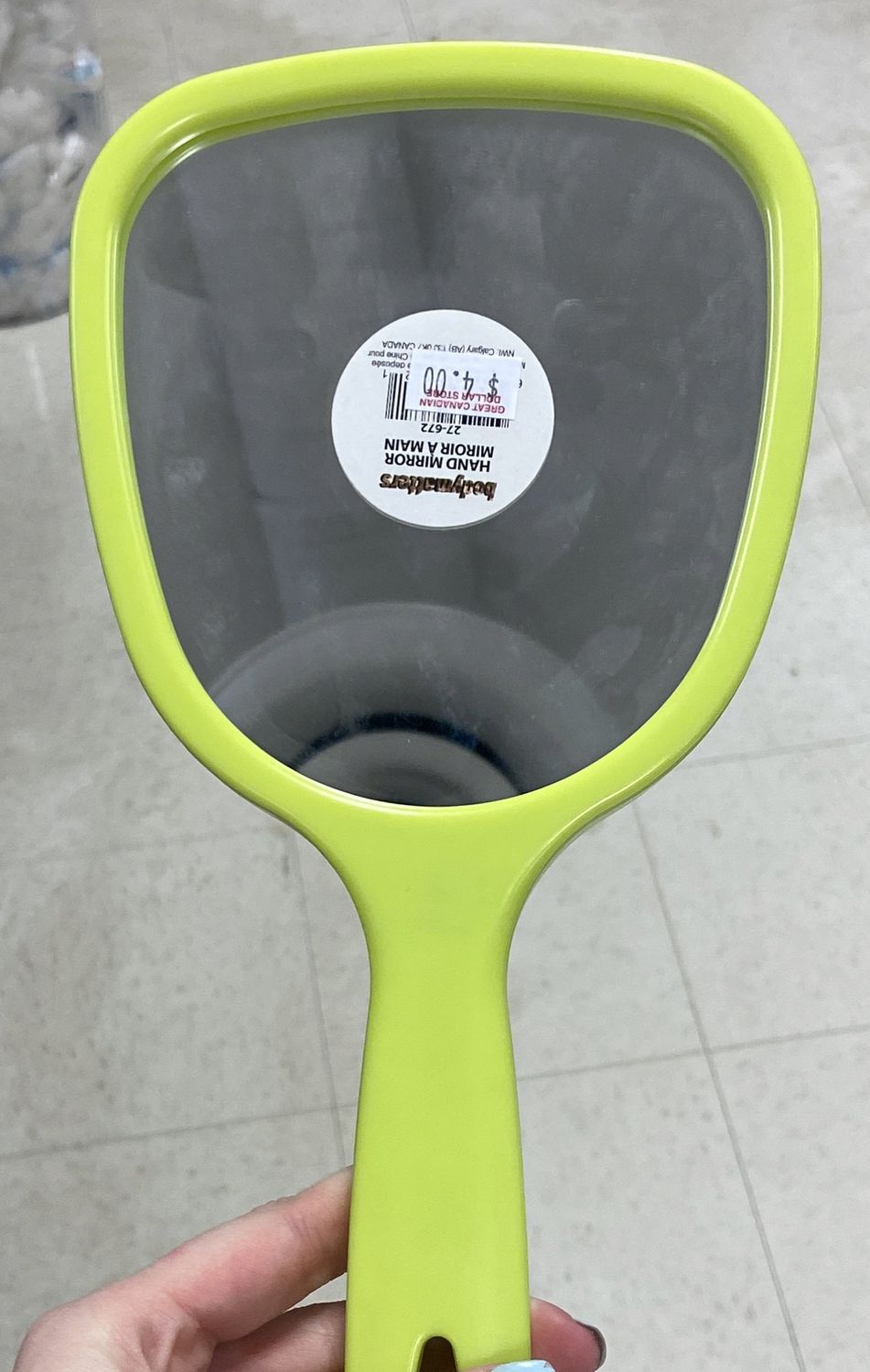 Bodymatters: Asst. Colors Hand Mirror