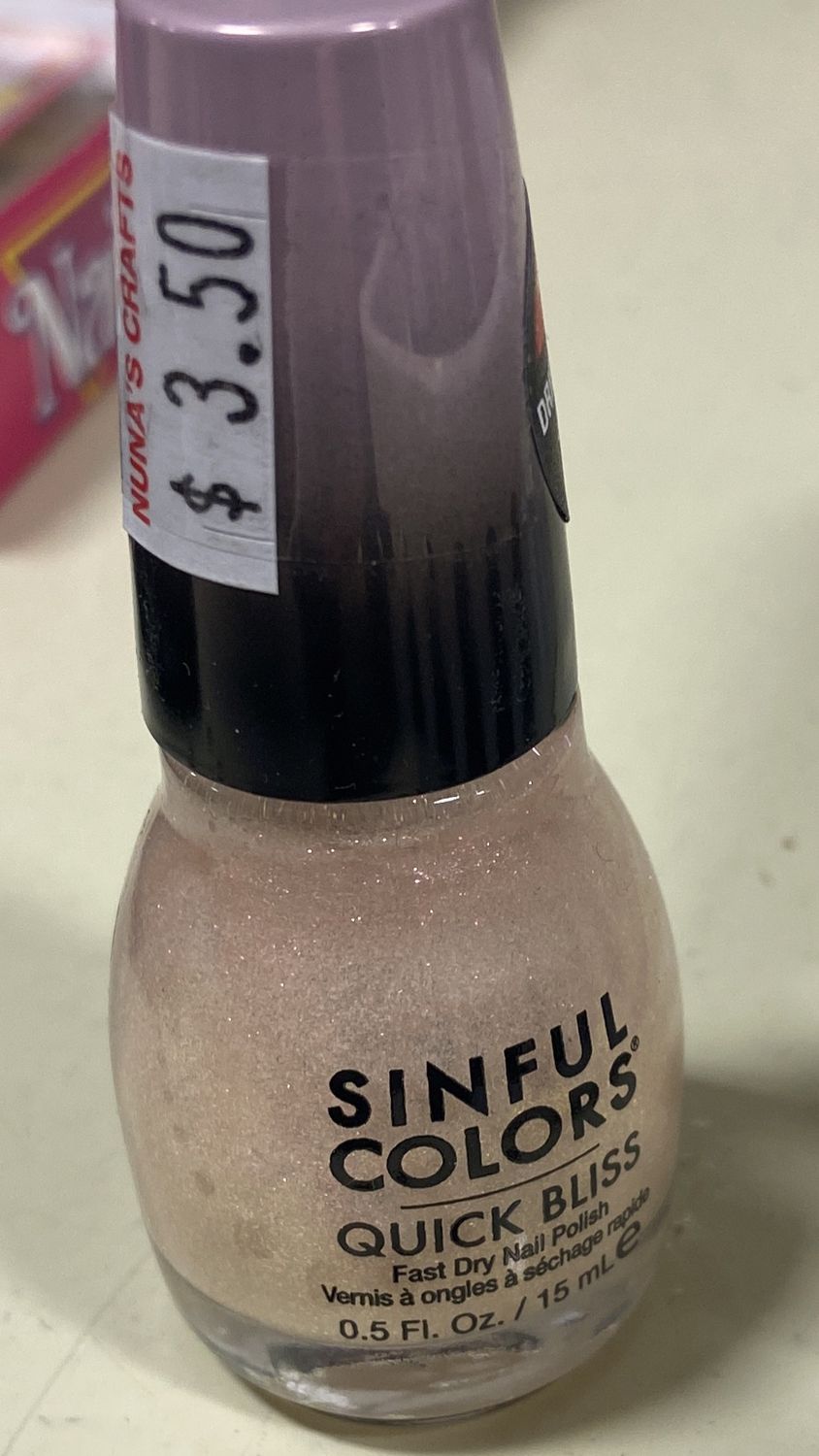 Sinful Colors: “Ice Ice Baby” Nail Polish