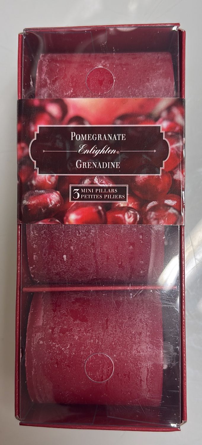 Pomegranate enlighten 3 mini pillars