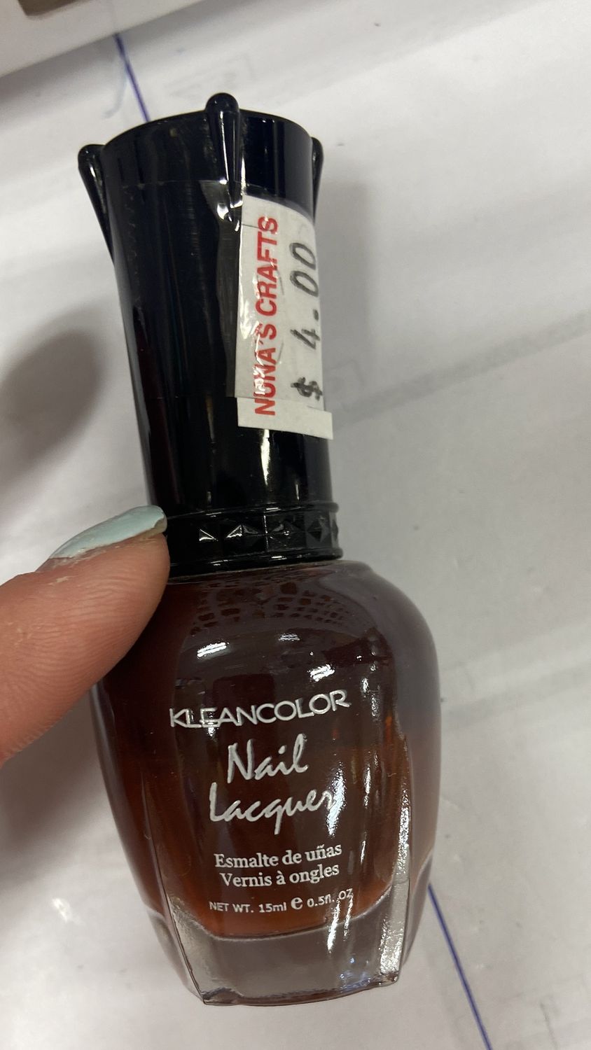 Kleancolor: “Dark Brown” Nail Polish