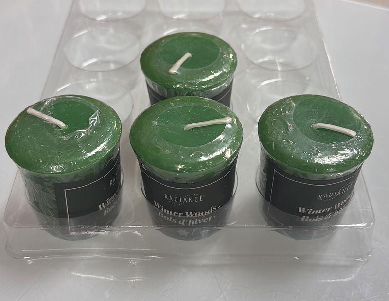 Radiance winter woods candle