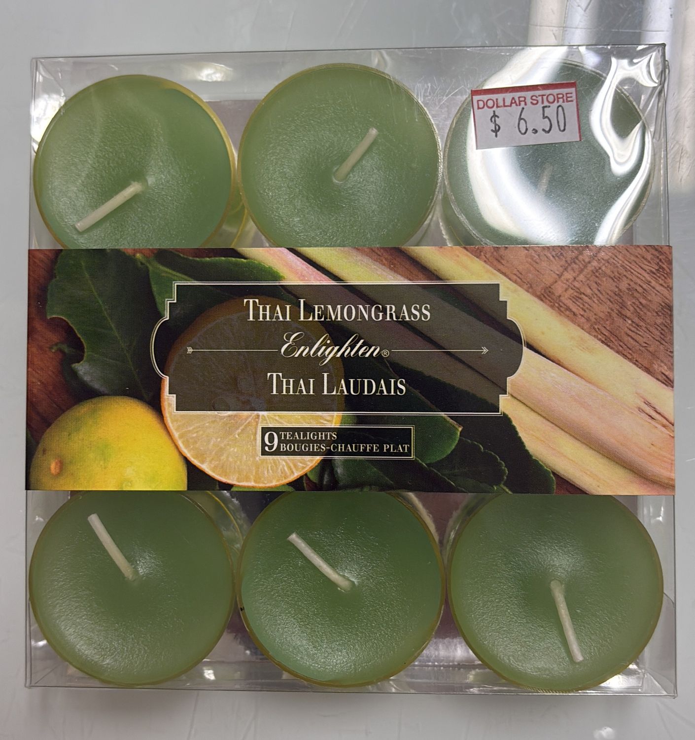 Thai lemongrass enlighten 9 tealights