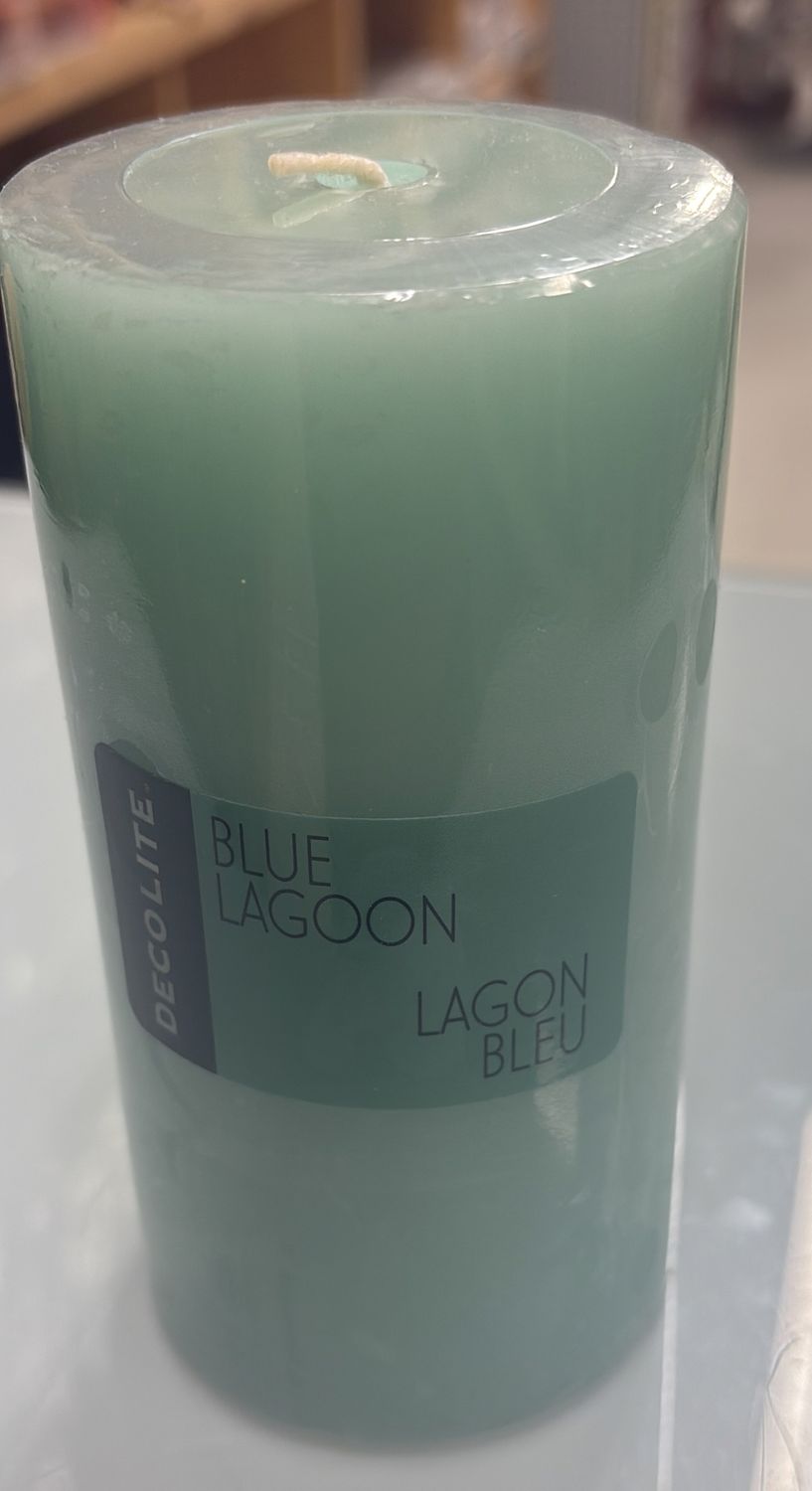 Decolite blue lagoon scented candle