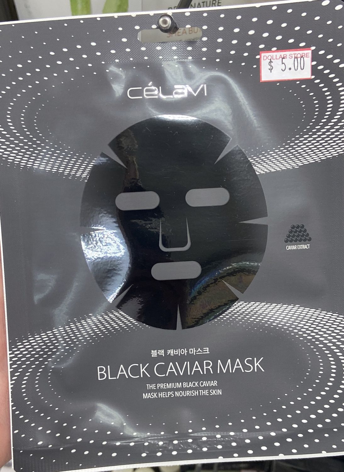 Célavi: Black Caviar Mask
