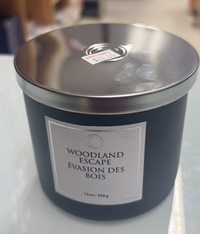 woodland escape scented candle
