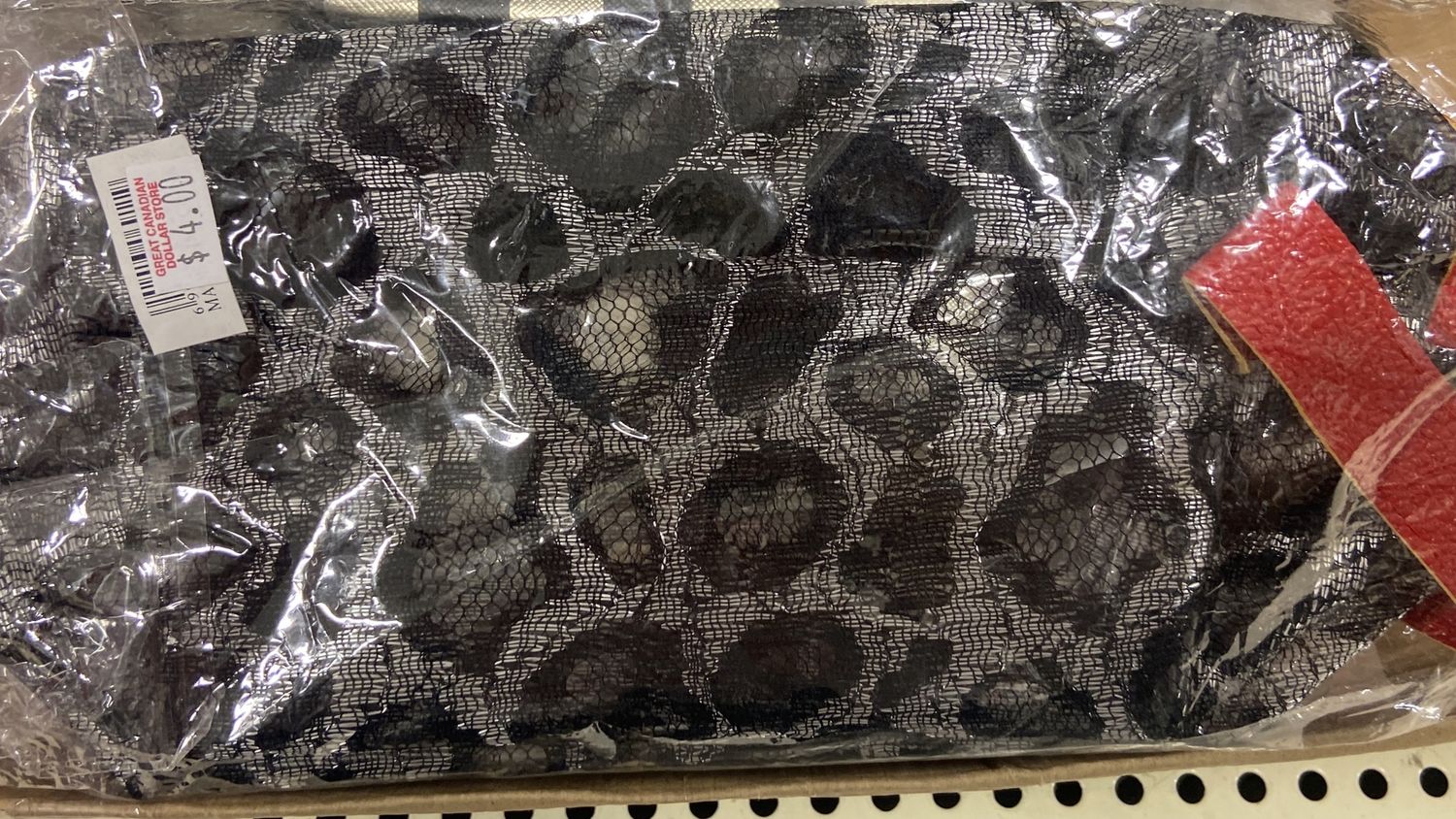 Makeup Bag with Lace Holes