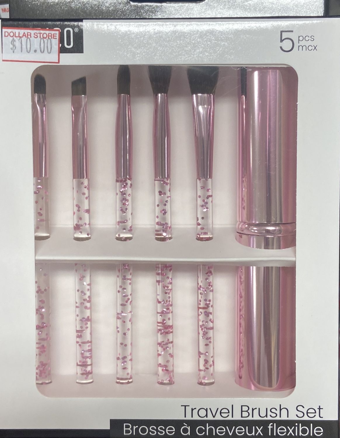 BODICO: 5x Travel Brush Set