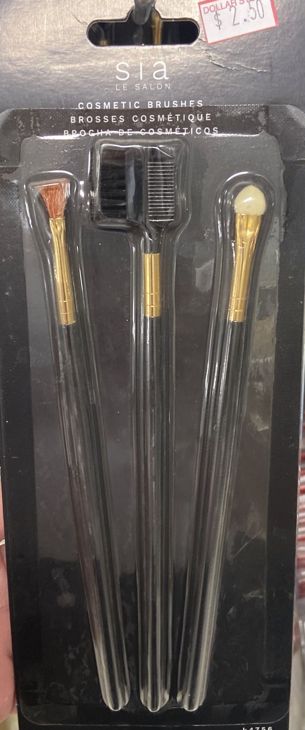 LeSalon: 3pc Cosmetic Brushes