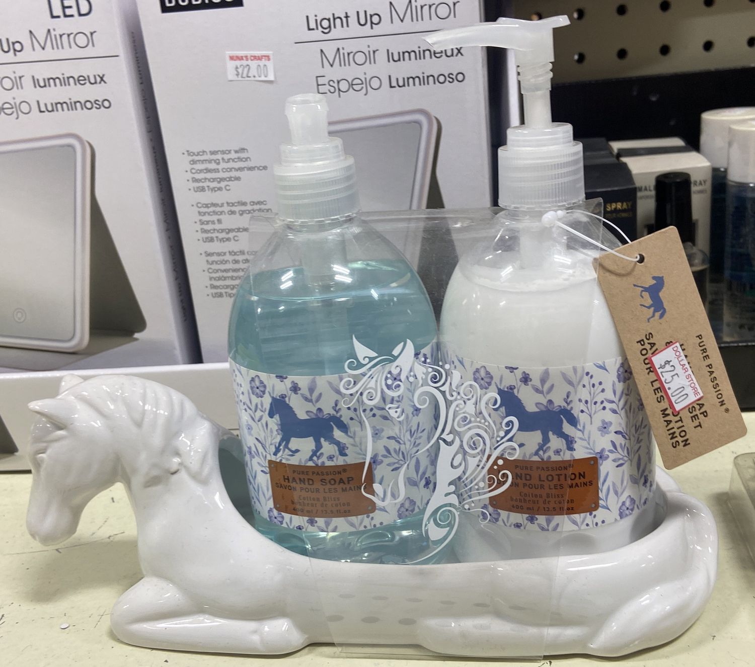 Horse Soap Holder with Soap