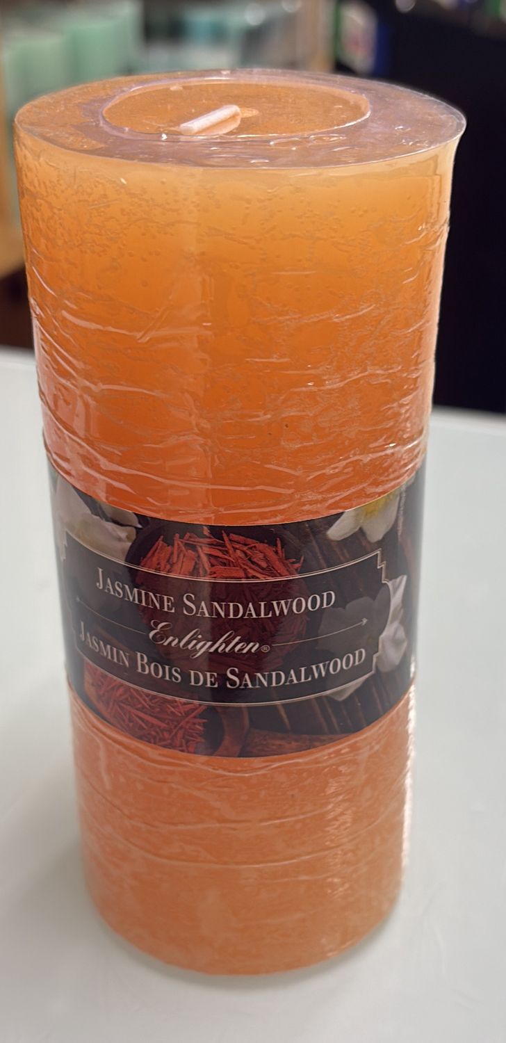 Jasmine sandalwood enlighten candle