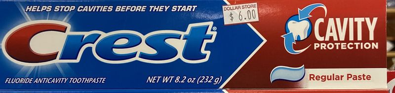 Crest: Cavity Protection Tootherpaste 8.2oz