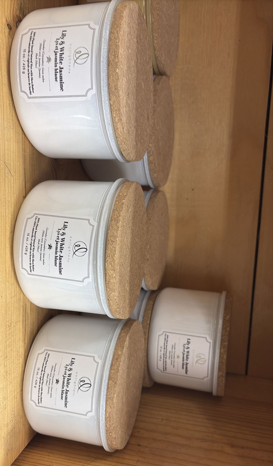 Lily white jasmine candle 426g