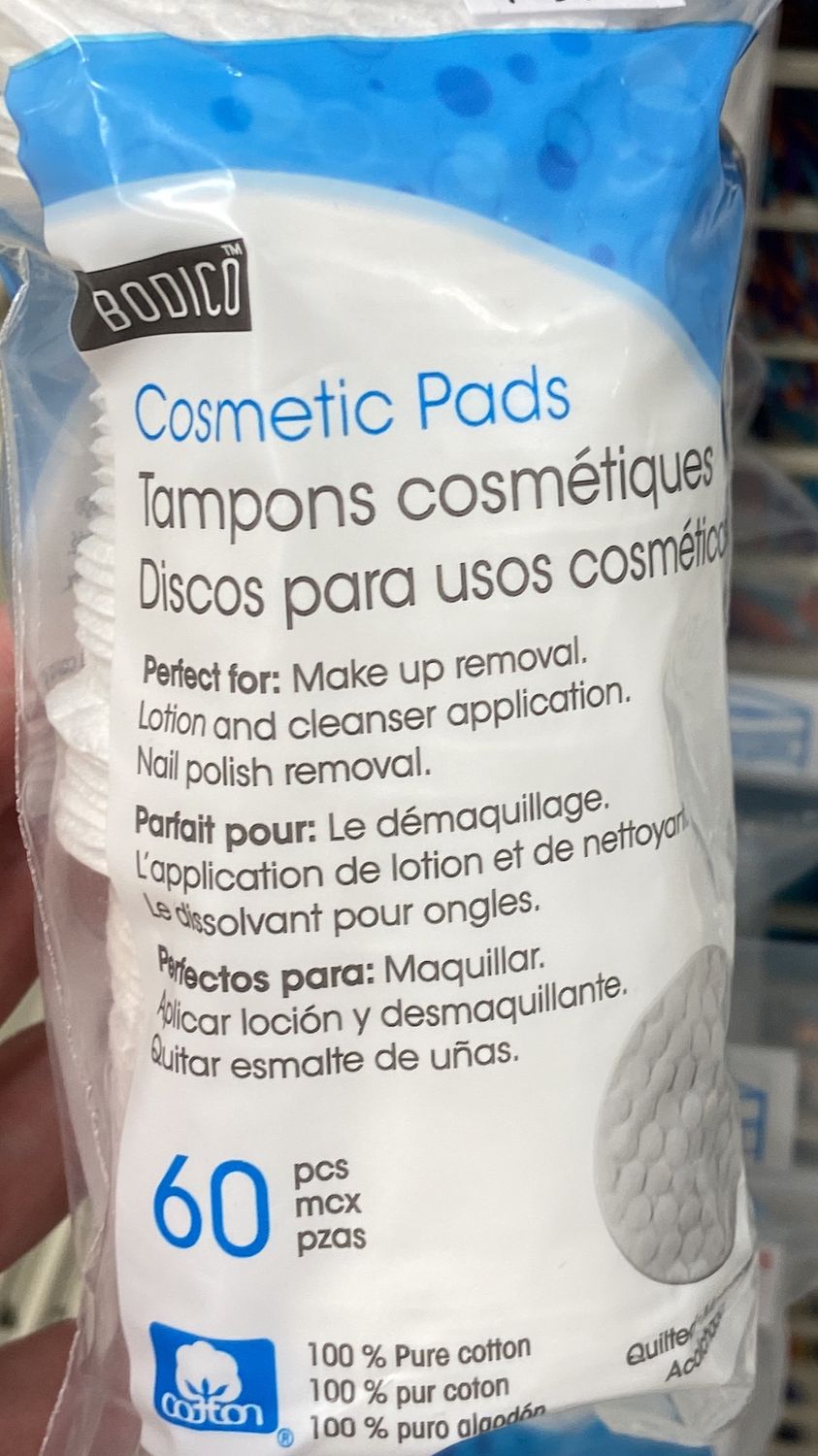 BODICO: 60x Cosmetic Pads