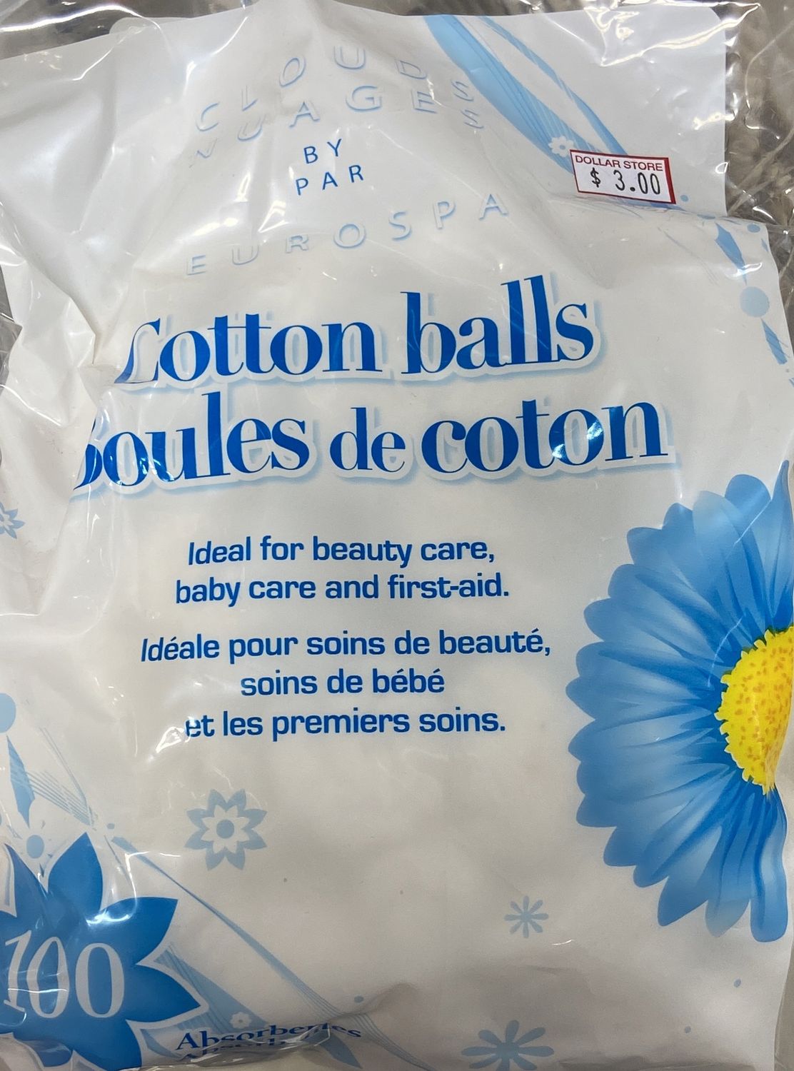 Dorfin: 100x Cotton Balls