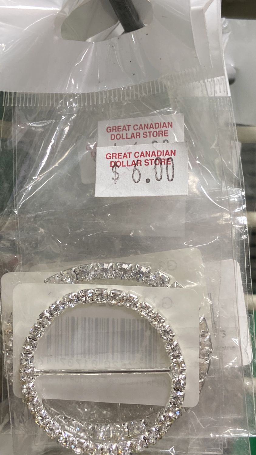 Small Shiny Circle Belt Buckle