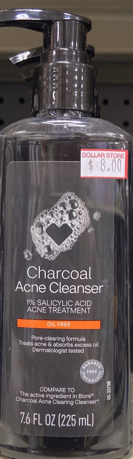 CVS: Charcoal Acne Cleanser
