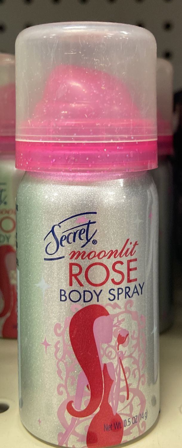 Secret: Mini Rose Body Spray
