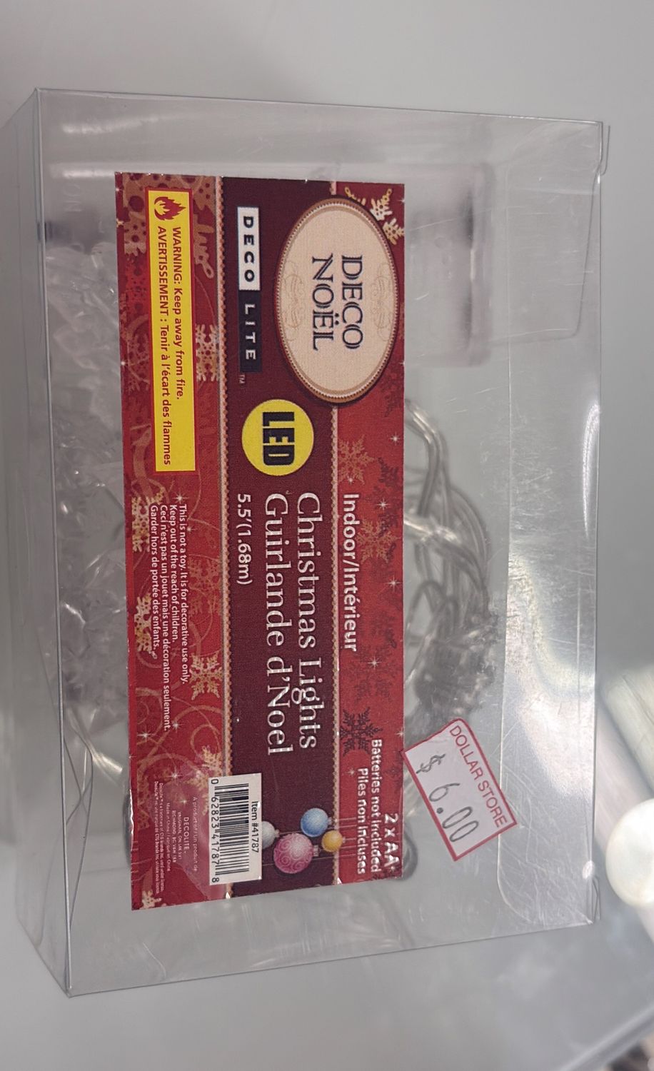 Christmas lights indoor