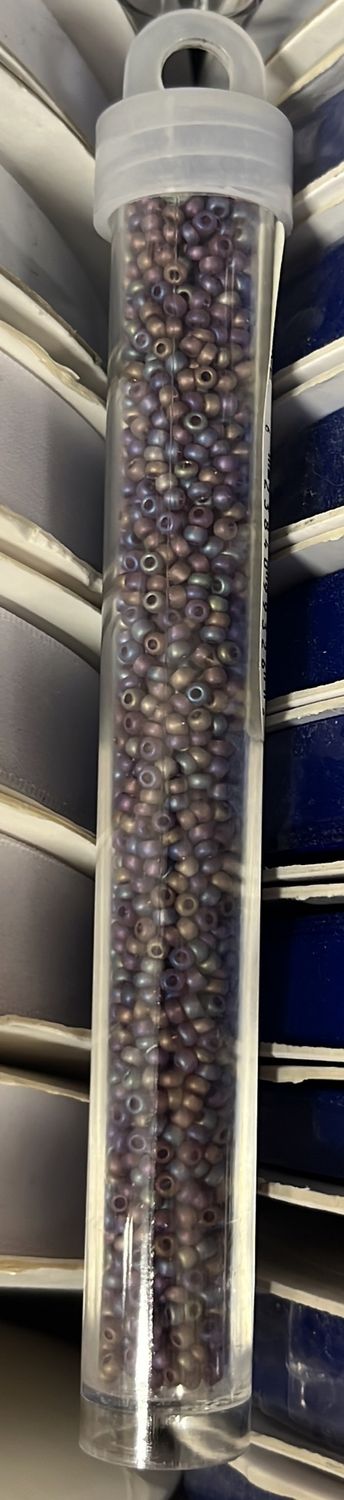 10/0 Czech Seed Beads ( 63210010-099 Transparent AB Matt Mauve)