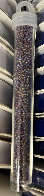 10/0 Czech Seed Beads ( 63210010-099 Transparent AB Matt Mauve)