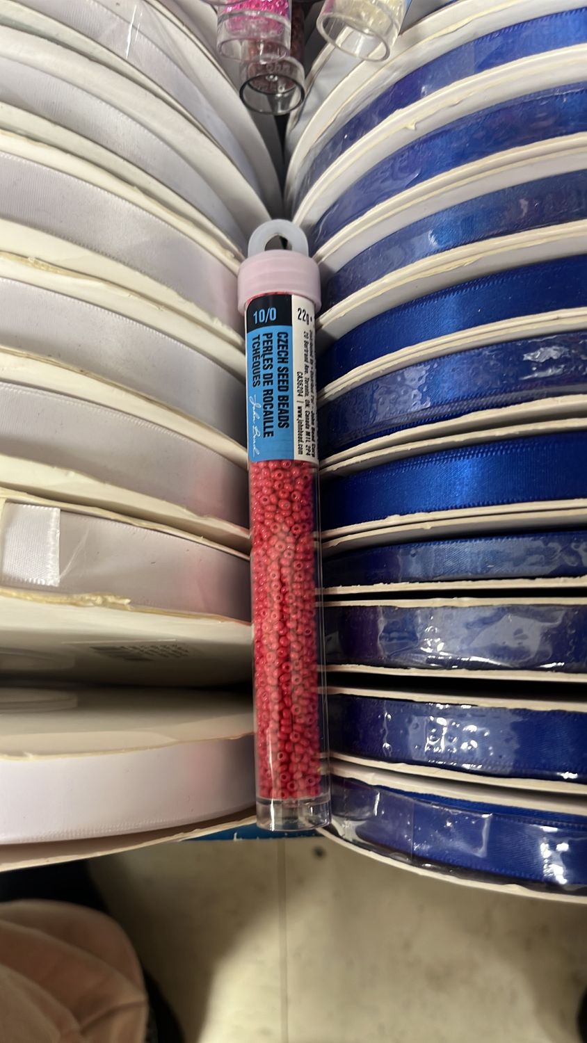 10/0 Czech Seed Beads ( 63210010-118 Terra Intensive Red) 