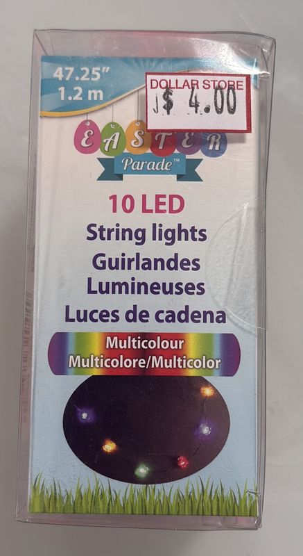 Easter 10 LED string lights