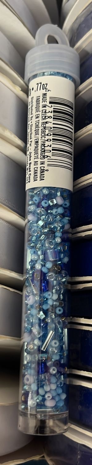 10/0 Czech Seed Beads ( 63210010-079 ASSTD Aqua)
