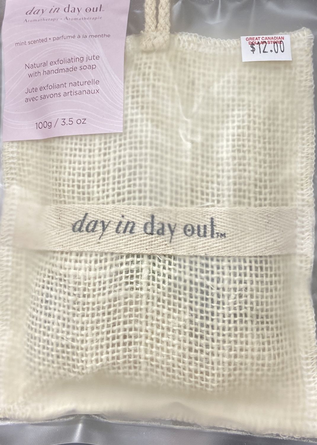 Eyecandy: Natural Exfoliating Jute with Handmade Soap