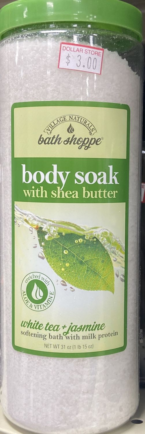White Tea + Jasmine Body Soak with Shea Butter
